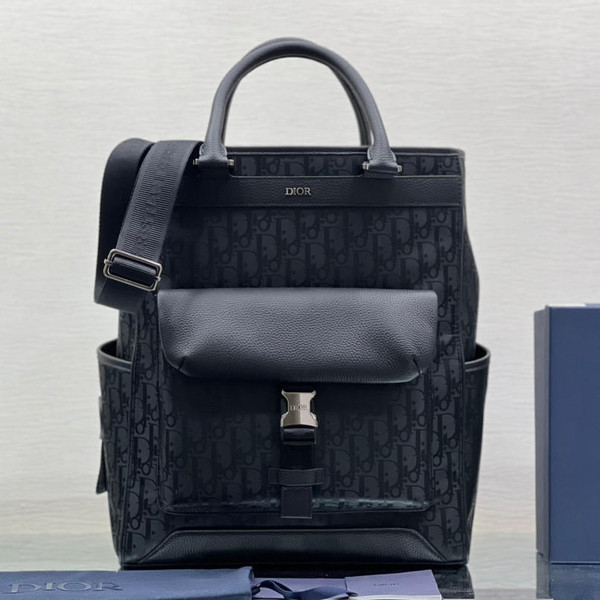 buy High Quality Replica UA Dior Explorer Black Pattern Tote Bag replica from hypereptime DIOR