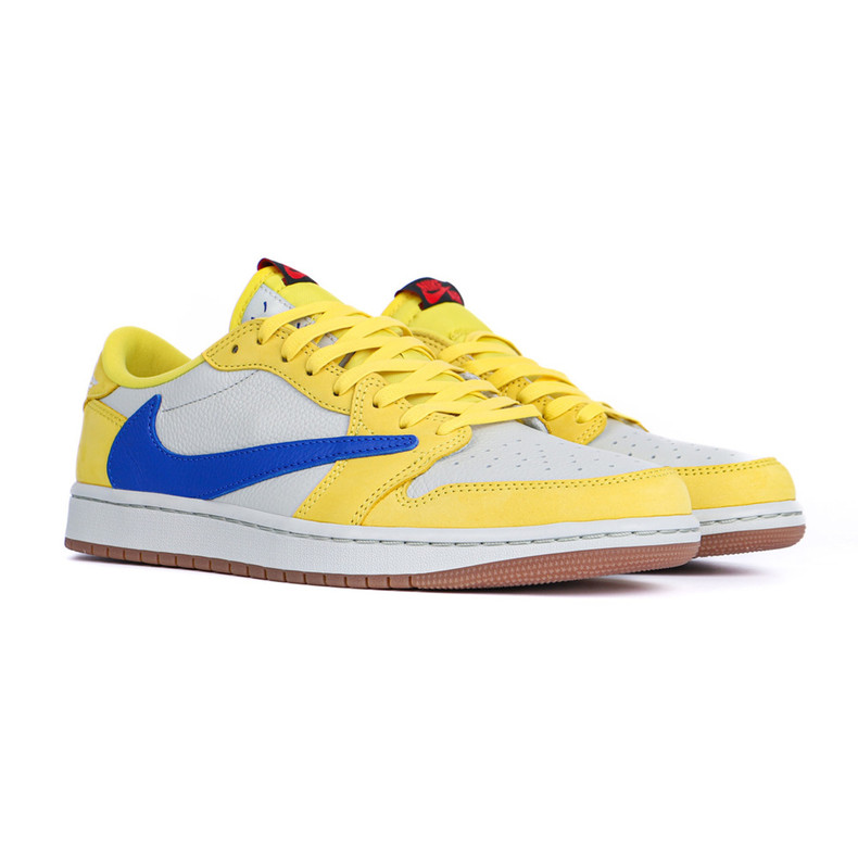 The Travis Scott Air Jordan 1 Canary Low: A Bold Step in Sneaker Culture