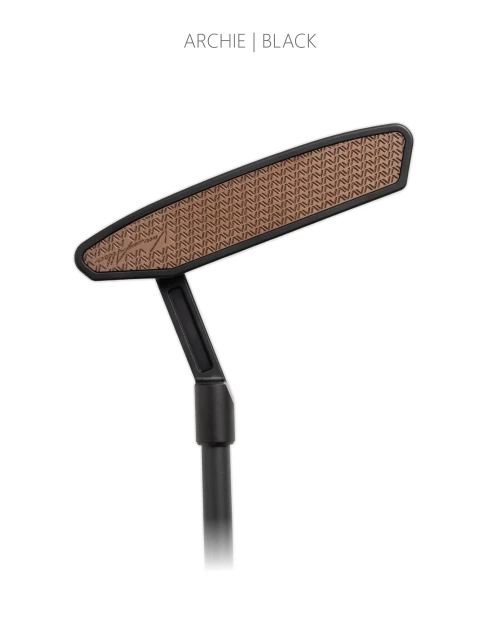 Signature Series | Archie Blade Putter | Carbon Steel Face | Black DLC Body