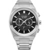 Citizen Axiom Eco-Drive Men's Black Dial Stainless Steel Watch CA4580-50E