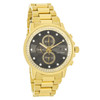 Citizen Eco-Drive Nighthawk Men's Gold Tone with Bracelet Watch FB3002-61E