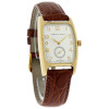 Hamilton Boulton Men's Gold Tone Brown Leather Strap Watch H13431553