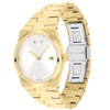 Movado Bold Quest Women's Gold Tone White Dial Quartz Watch 3601187