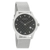Gucci 126 G-Timeless Unisex Diamond Stainless Steel Mesh Bracelet Watch YA126311