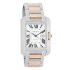 Cartier Tank Anglaise Women's Silver Dial 18K Links Automatic Watch W5310019