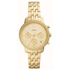 Fossil Neutra Chronograph Crystal Gold-Tone Women's Quartz Watch ES5219