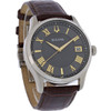 Bulova Wilton Men's Stainless Steel Grey Dial Quartz Watch 96B389