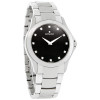 Movado Masino Men's Diamond Black Dial Swiss Quartz Watch 0606185