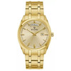 Bulova Classic Surveyor Men's Champagne Dial Stainless Steel Quartz Watch 97C115