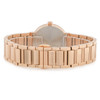 Bulova Futuro Women's Diamond Rose Gold Tone Plated Steel Quartz Watch 97P132