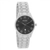Bulova Men's Stainless Steel Charcoal Dial Dress Quartz Watch 96B261