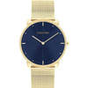 Calvin Klein Expression Unisex Gold Stainless steel Quartz Watch 25200153