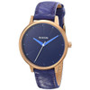 Nixon Kensington Women's Purple Leather Quartz Watch A108-1674