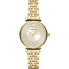 Emporio Armani Gianni T-Bar Women's Gold Stainless Steel Quartz Watch AR11608