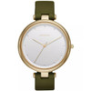 Skagen Tanja Women's Green Leather Quartz Watch SKW2483