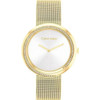 Calvin Klein Twisted Bezel Women's Gold Stainless steel Quartz Watch 25200150