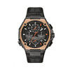 Bulova 98B402 Men's Hack Quartz Black Dial Watch