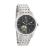 Bulova Automatic Men's 21 Jewels Stainless Steel Charcoal Dial Watch 96A190
