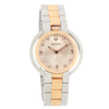 Bulova Rubaiyat Women's Diamond Rose Gold Tone Stainless Quartz Watch 98P174