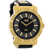 JBW 562 Mens 18k Gold PVD Stainless Steel Diamond Quartz Watch JB-6225-J