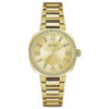 Bulova Caravelle Women's Gold Dial Quartz Watch 44L225