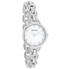 Bulova Crystal Women's Stainless Steel Bracelet Quartz Watch 96L203