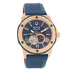 Bulova Marine Star Men's Rose Gold Plated Stainless Automatic Watch 98A227