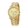 Michael Kors Runway Chronograph Women's Gold Dial Quartz Watch MK5055
