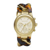 Michael Kors Runway Twist Chronograph Women's Gold Dial Quartz Watch MK4222