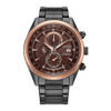 Citizen Perpetual Chronograph Men's Red Dial Eco-Drive Watch AT8267-51X