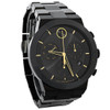 Movado Bold Fusion Men's Black ION PVD Chronograph Quartz Watch 3600857