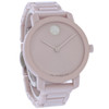 Movado Bold Evolution 2.0 Women's Pink Ceramic Quartz Watch 3601234