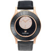 Swarovski Octea Classica Women's Black Leather Quartz Watch 5095484
