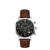 Bulova Caravelle Men's Quartz Chronograph Brown Leather Watch 43B140