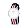 Daniel Wellington Classic Canterbury Men's Quartz Multicolor Nylon Watch 0202DW