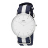 Daniel Wellington Classic Glasgow Men's Quartz Two-Tone Nylon Watch 0204DW