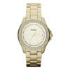 Fossil Retro Traveler Women's Quartz Gold Stainless Steel Watch AM4453