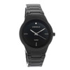 Caravelle By Bulova Men's Black ION Plated Stainless Steel Quartz Watch 45D108