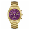 Bulova Caravelle New York Women's Purple Dial Quartz Chronograph Watch 44L193