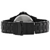 Bulova Men's Day/Date Black ION Finish Bracelet Dress Quartz Watch 98C121