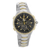 Seiko Solar Men's Coutura Radio Chronograph Black Dial Watch SSG010