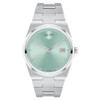Movado BOLD Quest Blue Dial Stainless Steel Men's Quartz Watch 3601243