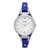 Fossil Georgia Women's Silver-Tone Dial Quartz Watch ES3318
