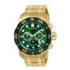 Invicta Pro Diver Scuba Men's Green Dial Quartz Chronograph Watch 80072