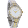Bulova Crystal Women's Two-Tone Quartz Watch 98L273