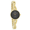 Citizen Eco-Drive Women's Silhouette Crystal Gold Tone Bracelet Watch EX1422-54E