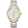 Bulova Marine Star Women's Two-Tone Diamond MOP Dial Quartz Watch 98P227