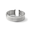 Gilden Men's 18mm Curved-End Stainless Steel Expansion Watch Band BA525