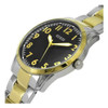 Guess Dress Men's Two-Tone Black Dial Quartz Watch U1323G2