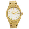Seiko Essentials Men's Gold Tone Plated Stainless Steel Quartz Watch SUR314